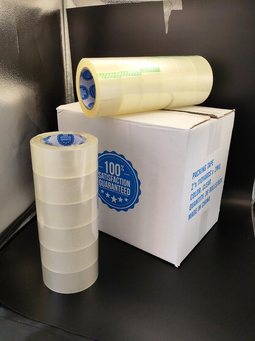 2 Inch x 110 Yards Packing Tape（36 Rolls）, Clear Shipping Tape for Boxes, Strong Adhesive for Packaging, Sealing, Moving, Storage，Lightweight Packing