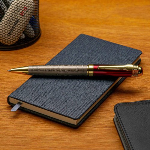 S&R Somit Fancy Pen Bundle of Golden Rose and Red Gold with Gift Boxes Valuable Luxury Pen for Business and Office, Executive Gift - Special Engraving & Led Decorative Box