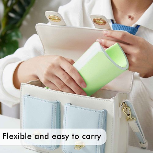 36 Pack Soft Cover Journal Bulk, Feela Lined Blank Travel Journal for Women Men Writing, Notebooks College Ruled for Work, Note Taking Notebook School Business Supplies, 8.2” x 5.5”, A5, Light Green