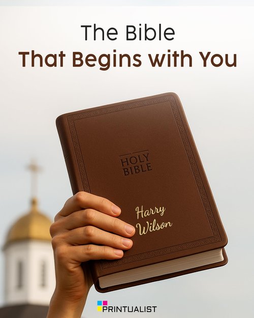 Personalized Gift Bible, NIV Value Thinline, Large Print, New International Version, Custom Gold or Silver Text, Pink
