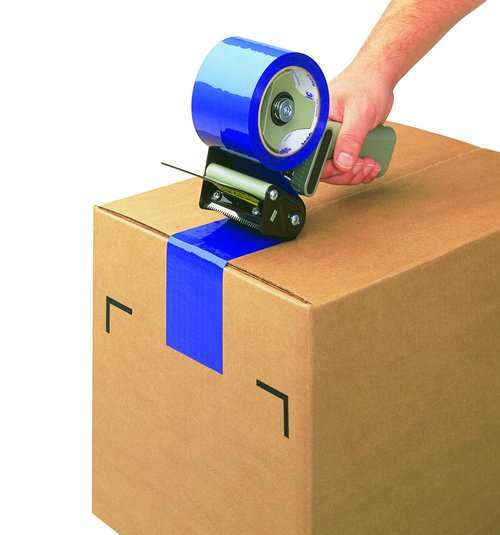 Aviditi Tape Logic 2 Inch x 110 Yard 2.2 Mil Blue, Heavy Duty Colored Packing Tape, 6 Pack, Perfect for Packing, Shipping, Moving, Home and Office