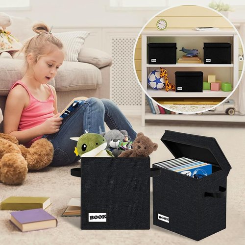 Comic Book Storage Short Box by [Brand Name] - Heavy Duty 2 Pack | Holds 100-120 Comics, 11.8” x 9.8” x 7.8”