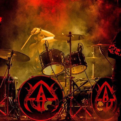 22 inch Custom Bass Drum Head Decal - Personalized Stickers & Custom Stickers for Drums, Full Color Logo Band, Bass Drum Head Wrap, Easy Apply & Remove for Professional or DIY Kits, Made in USA