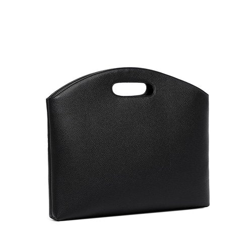 YONBEN Official Document Computer Bag Stylishly Sleek with Multiple Compartments and Easy to Carry Design （PU）