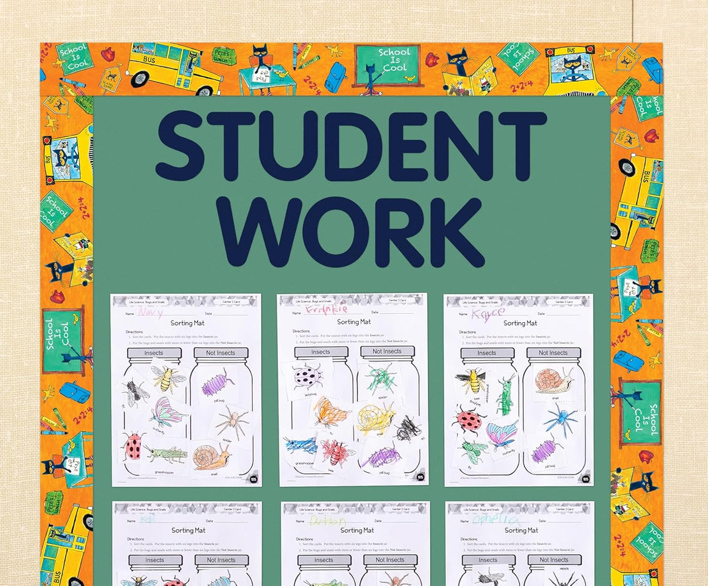 Teacher Created Resources Eucalyptus Green Bulletin Board Roll - Durable & Versatile (TCR77464)