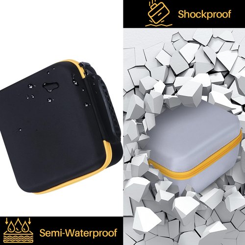 Lebakort Hard Case Compatible with Kodak Dock Plus 4PASS / Kodak Dock Premium 4x6 Portable Instant Photo Printer (Black Case)