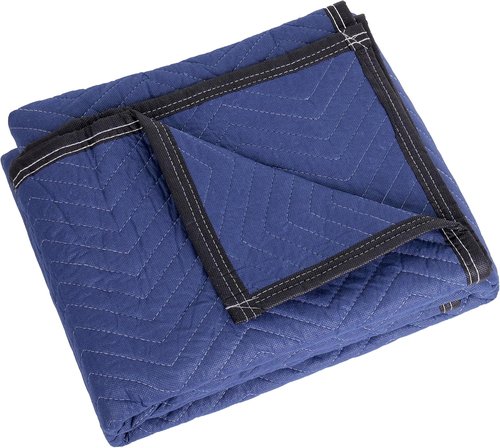 Packing & Moving Blanket - Professional Quilted Furniture Pad | 80" x 72" | 40 lb/dz (8 Blankets)