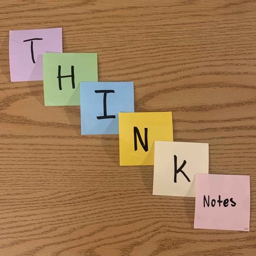 Reusable Sticky Notes – 48-Pack Whiteboard Self-Stick Notes – Dry/Wet Erase, Washable, Removable – Think Notes in Pastel Colors for Home, Office, and School