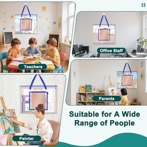 AKAYOK Large Art Portfolio Bag - 25" x 19" Waterproof Storage for Posters, Scrapbooks & Keepsakes