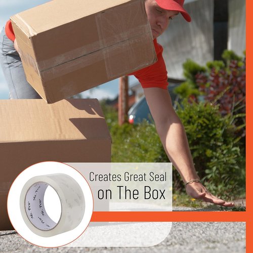 Mr. Pen Packing Tape - Heavy Duty Clear Tape, 2 Inch Wide, 60 Yards, 4 Pack for Shipping & Moving