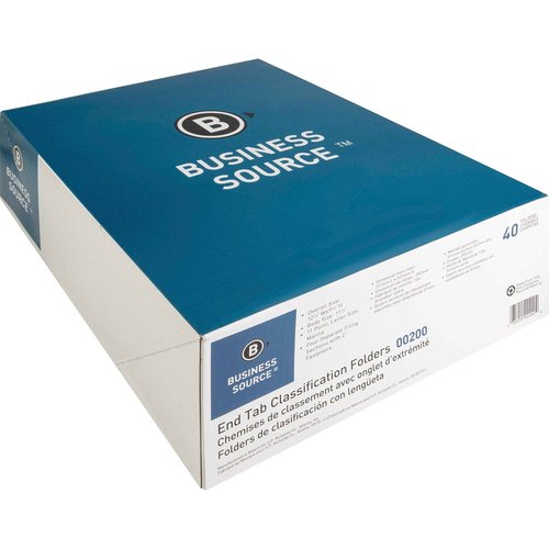Business Source 3/4" Expanding Medical File Folders