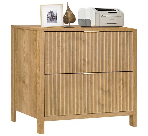 ZYBT Lateral File Cabinet, Modern Farmhouse Filing Cabinets with 2 Drawers and Hanging Bar Wood Rustic Storage Cabinet for A4/Letter/Legal Size Documents,Office Storage Cabinet for Home Office
