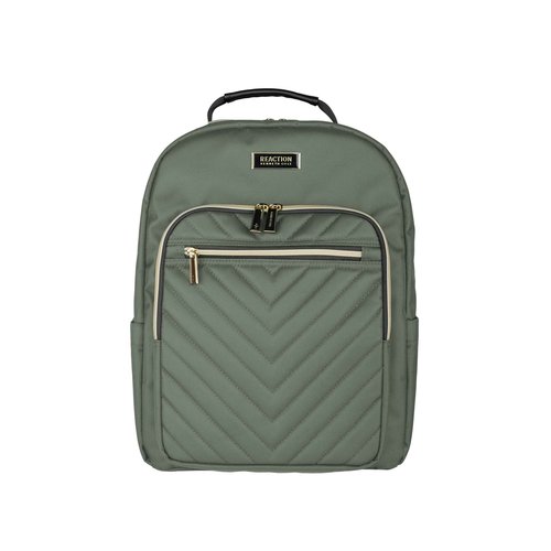 Kenneth Cole REACTION Chelsea Women's 15" Laptop Bag Computer Bookbag for Work,College, Nurse, Travel Daypack Purse Backpack, Olive, One Size