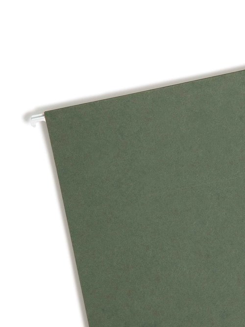 Smead Box Bottom Hanging File Folder, 2" Expansion, Legal Size, Standard Green, 25 per Box (64359)