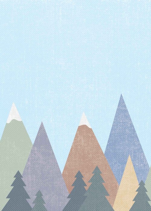 Beachwood Better Than Paper® Bulletin Board Roll, 4 feet x 12 feet and Teacher Created Resources Moving Mountains Bulletin Board Roll Bundle