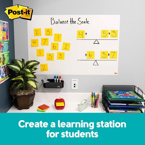 Post-it Flex Write Surface, 3 x 2 ft, The Permanent Marker Whiteboard Surface (FWS3X2)