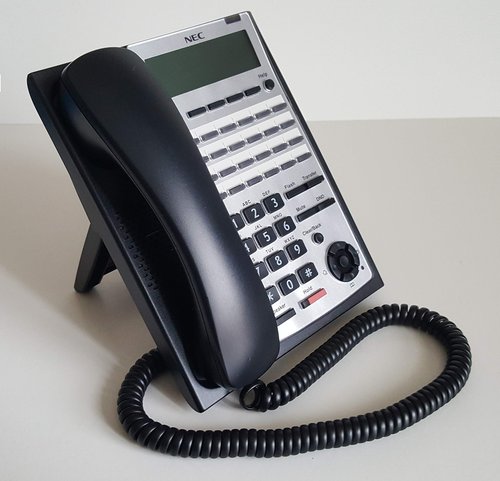 NEC IP4WW-24TXH-B-Tel - Telephone Digital 24-Button Backlit Dialpad Telephone (Black) Model Number IP4WW-24TXH-B-TEL(BK) - 1100063