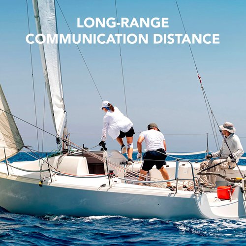Sena Nautitalk Crew Compact Marine Mesh Communication, Dual Pack