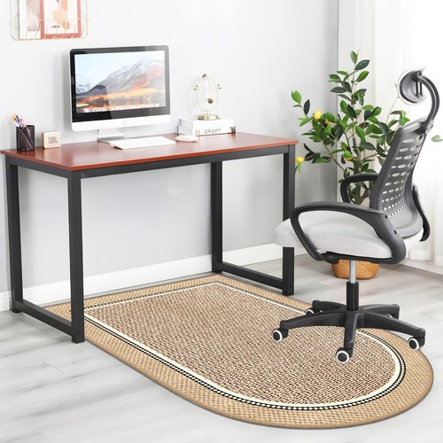 MSKGTML Office Chair Mat for Hardwood Floor: 35"×55" Chair Mat, Suitable for Hardwood and Tile Floors, and Also a Protective Mat for Swivel Chairs in Offices, Game Rooms and Homes