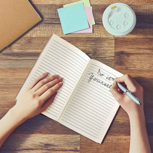 Coopay 36 Pack Journal Notebook Kraft Brown Cover Lined Notebooks Bulk for Travelers - A5 Size - 210 mm x 140 mm - 60 Lined Pages/ 30 Sheets Making Plans Writing Memos Office School Supplies