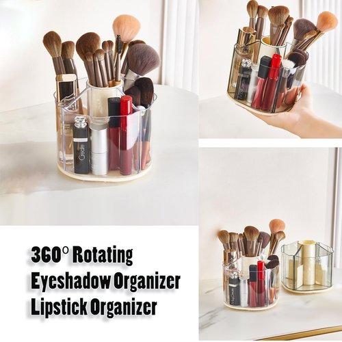 DPYSG_TO Cute Desktop Organizer - Spinning Pencil Holder - Pencil Organizer for Pens and Other Items