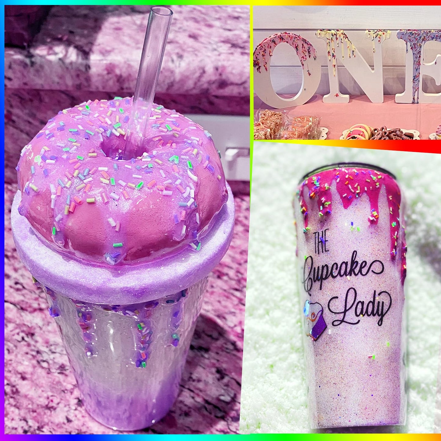 LIKETURE Fake Sprinkles 180G Non-edible Polymer Clay Sprinkles Fake Candy Sprinkles Slime Sprinkles Faux Sprinkles for Resin Slime Add Ins Plastic Sprinkle Nail Art Shaker Card Filler (Multicolor)