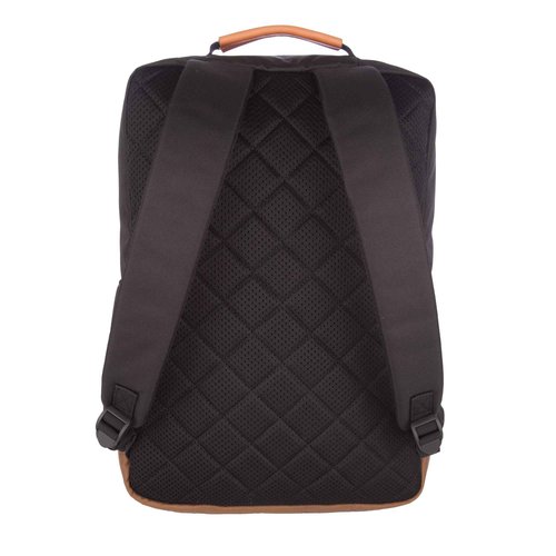 Eddie Bauer 25L Bygone Backpack with 15" Laptop Sleeve, Everyday Backpack | Work Bag | Laptop Bag | Gym Bag | Travel Backpack, Black