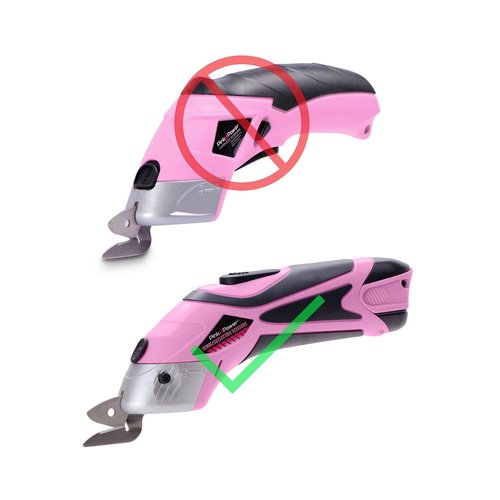 Cardboard and Metal Replacement Blade for Pink Power HG2043 3.6V Lithium Ion Pink Cordless Electric Scissors (PPD Blade : 10 Pack)