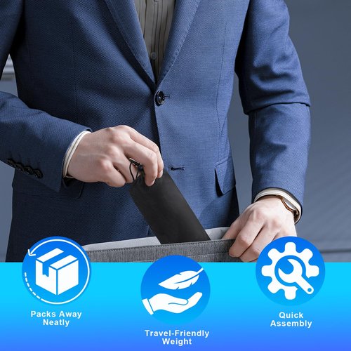 2-Pack Airplane Foot Hammock with Bamboo Board Support – Travel Footrest with Memory Foam & Adjustable Strap, Leg Hammock for Long Flights, Office, and Home Use