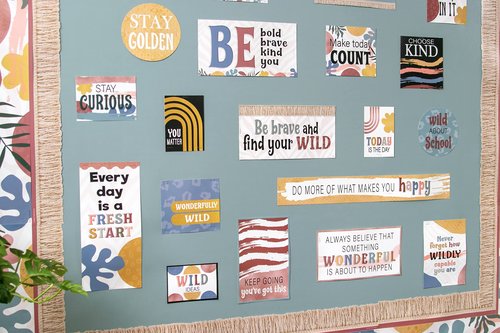 Teacher Created Resources Stone Blue Better Than Paper Bulletin Board Roll (TCR77434)