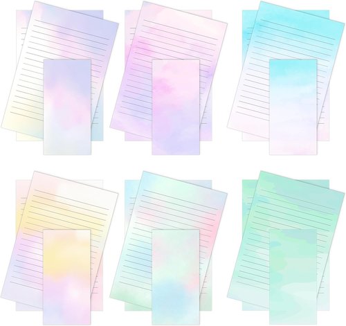Mr. Pen Stationery Set - 30 Letter Writing Papers with 18 Envelopes | Cute 8.18 x 5.5 Inch Design