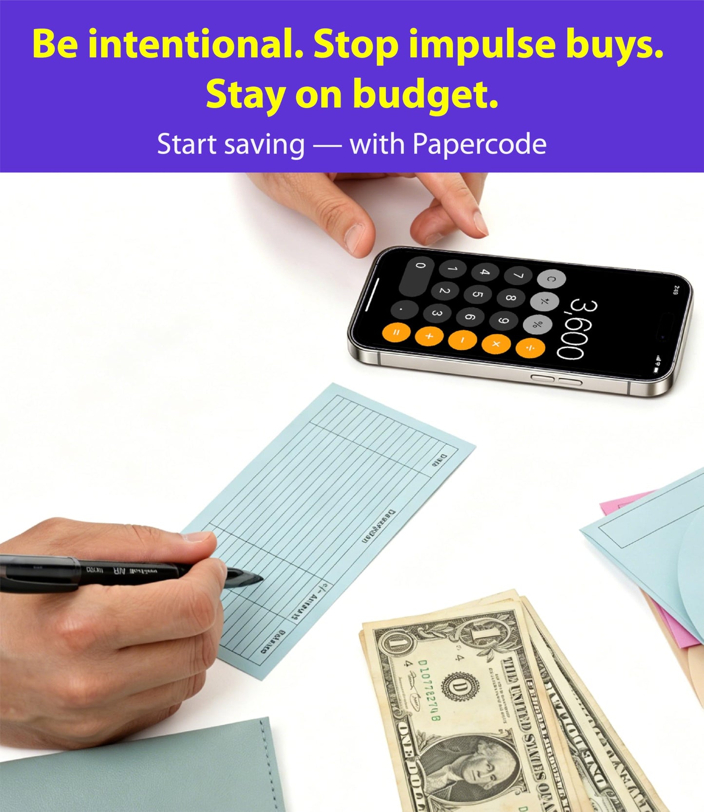 48 Pack Budget Sheets, 24 Pack Cardstock Envelopes, 7.0 x 3.5'' Cash Envelopes, 200gsm Thick, Budgeting System Includes PU Leather Pouch, 2 Year Supply Money Stuffing Organizer, Expense Tracker