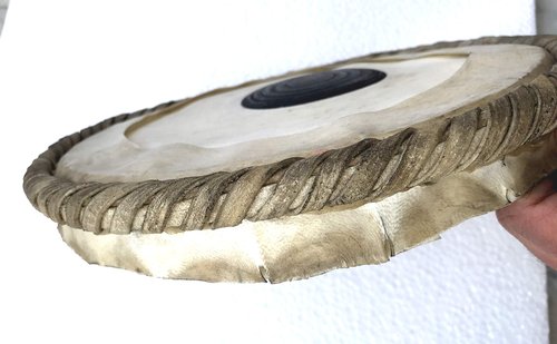 Professional Deluxe Quality 9 Inches Tabla Pudi Skin Head For Bayan Baneras Made