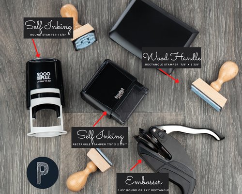 Custom Return Address Stamp – Personalized Self-Inking Stamper with 30+ Font Options | Create Your Own Design (Small 1 7/8" x 3/4")