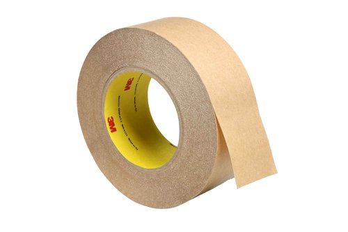 3M™ Double Coated Tape 9576, Clear, 2 in x 60 yd, 4 mil, 24 rolls per case