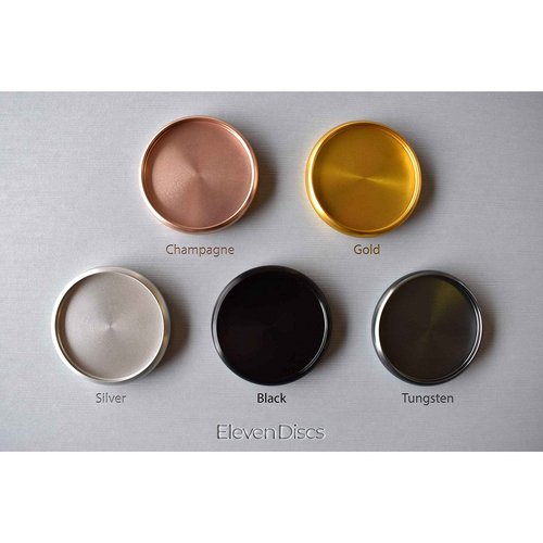 Eleven Discs 1½-Inch Aluminum Discs for Discbound Notebooks (Champagne, Set of 11)