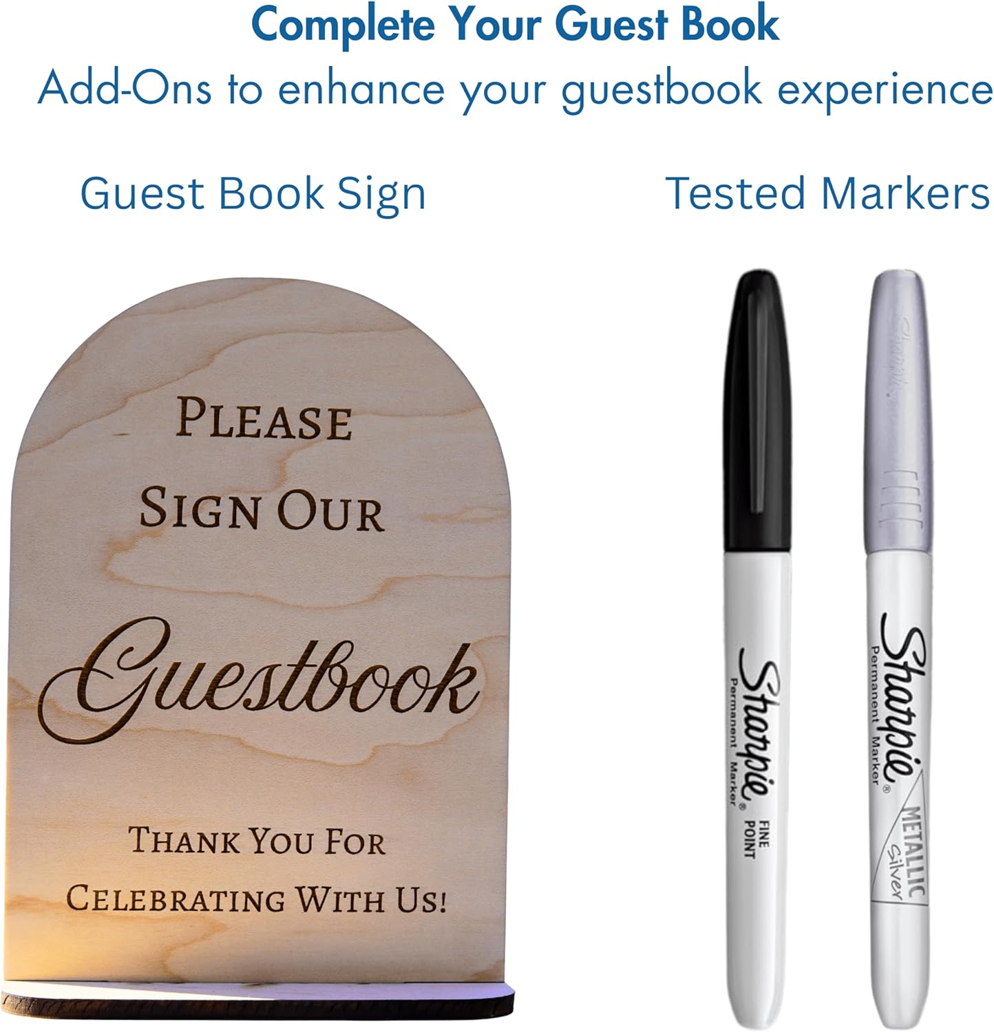 Livin Harmony Maple Wooden Personalized Wedding Guest Book Alternative for Wedding Reception to Sign, Unique Guestbook Alternative Idea, Baby Shower Guest Book Alternatives - 3 Sizes Completely Custom