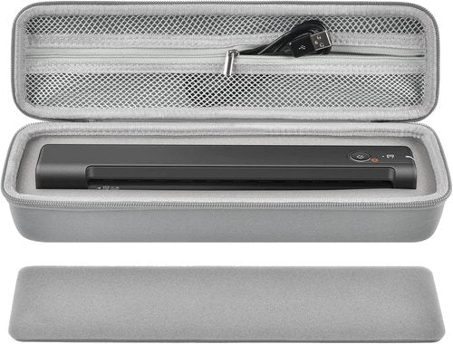 Epson Portable Document Scanner Case - Compatible with ES-50, ES-60W, DS-70 | Grey Storage Solution