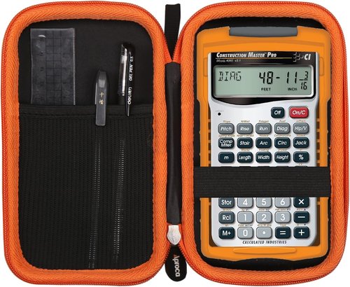 Aproca Portable Storage Case for Calculated Industries Construction Master Pro Calculator - Durable & Convenient