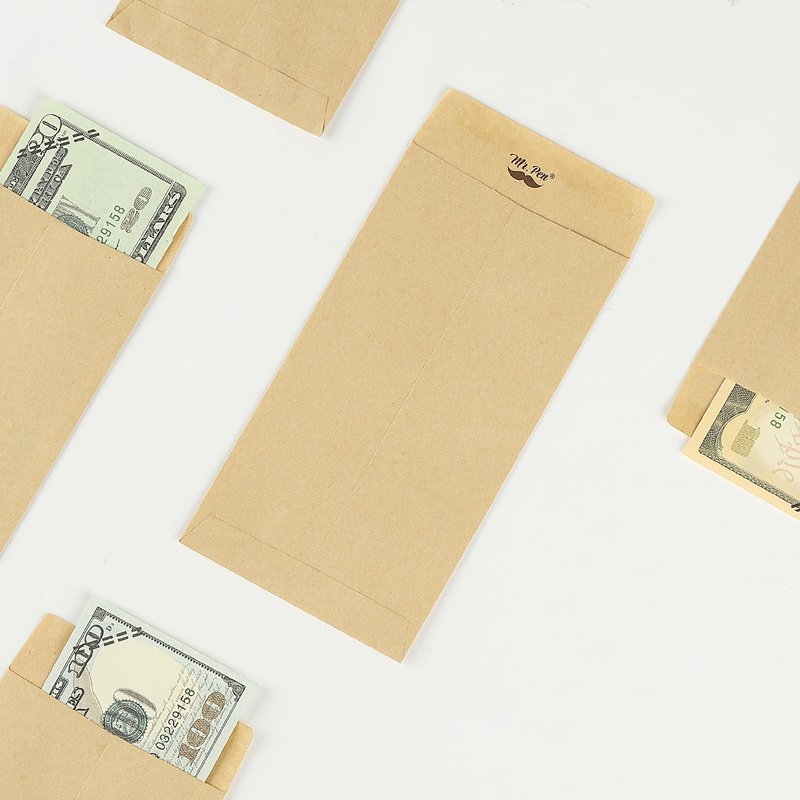 Mr. Pen- Money Envelopes for Cash, 6.5" x 3.5", 500 Pack