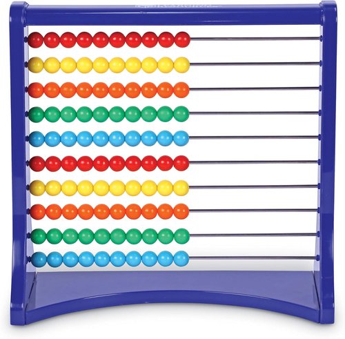 Learning Resources Ten-Row Abacus - Early Math Skills Manipulative for Kids, Ages 5+