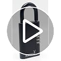 Kingsley Guard-a-Key Large Portable Black Lockbox with Combination for Keys