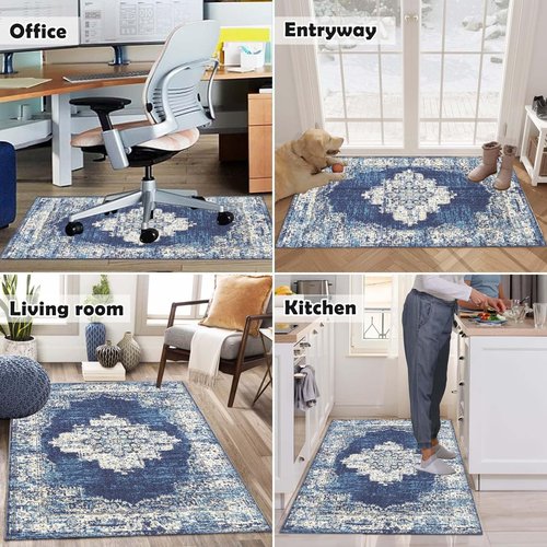 Xyrjova Office Chair Mat,Carpet Computer Chair Mat On Carpet Desk Chair Rug for Carpeted Floors