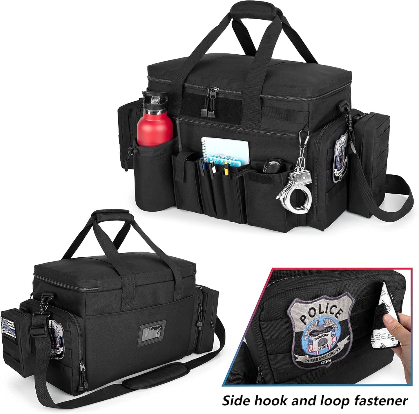 Trunab Patrol Bag - Police Duty Organizer with 15.6” Tablet & Laptop Storage | MOLLE Compatible