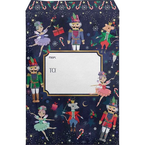 Jillson & Roberts Small Christmas Decorative Foam Padded Mailing Envelopes, White, Blue, Navy, Red, Green, Lime, Pink, Purple, Yellow, Orange, Black, 12 Count