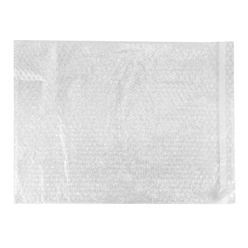 StarBoxes 50 Bubble Out Bags 15x17.5" - #8 Wrap Pouches Envelopes Self-Sealing, Clear, Model:BOB815175050