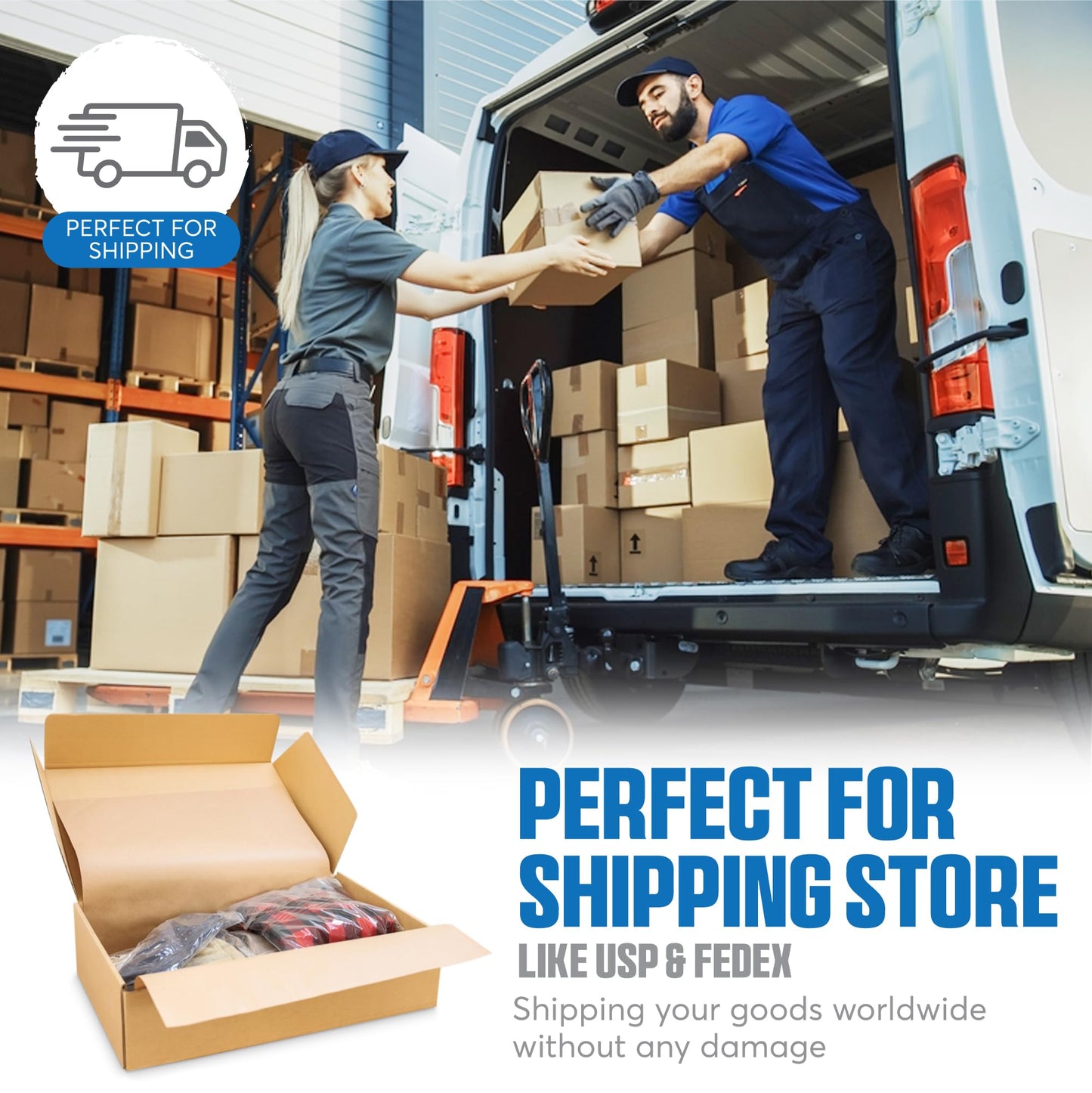 18x24 Clear Poly Bags 100 Pack - 1 Mil LDPE Heavy Duty Plastic for Shipping Storage Packing - Food Safe Freezer Bulk Commercial Industrial for Business Retail Warehouse