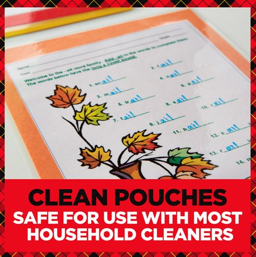 Scotch Thermal Laminating Pouches Premium Quality, 5 Mil Thick for Extra Protection, 50 Pack Letter Size Laminating Sheets, Our Most Durable Lamination Pouch, 8.9 x 11.4 inches, Clear