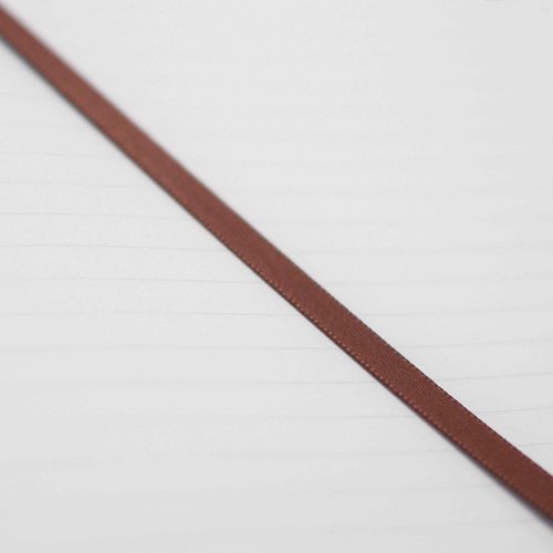 Pictostone Stone Paper Ruled (Lined) Executive Notebook, Brown Hardcover with Leather Feel- Size 5" x 8.25" (13 cm x 21 cm), 208 Pages (Brown)