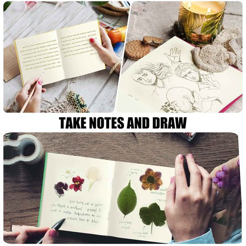 Thenshop 150 Pack Mini Notebooks Bulk Small Notepad Unlined Journals Pocket Blank Sketchbooks Kids Students Gifts Back to School Supplies 4 x 4 Inch 24 Sheets(Multicolor)